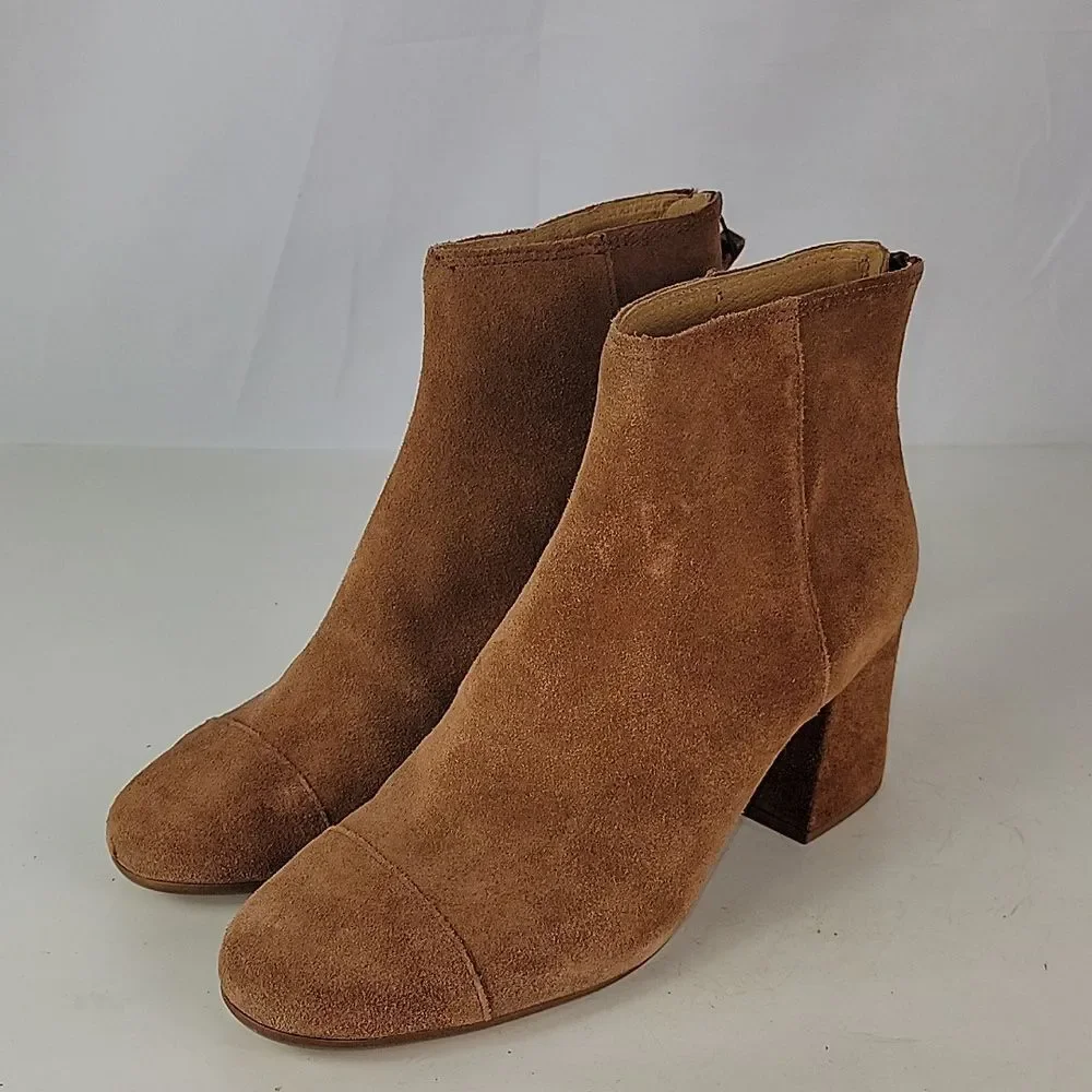 Madewell The Jillian Suede‎ Leather Women's Ankle Boots